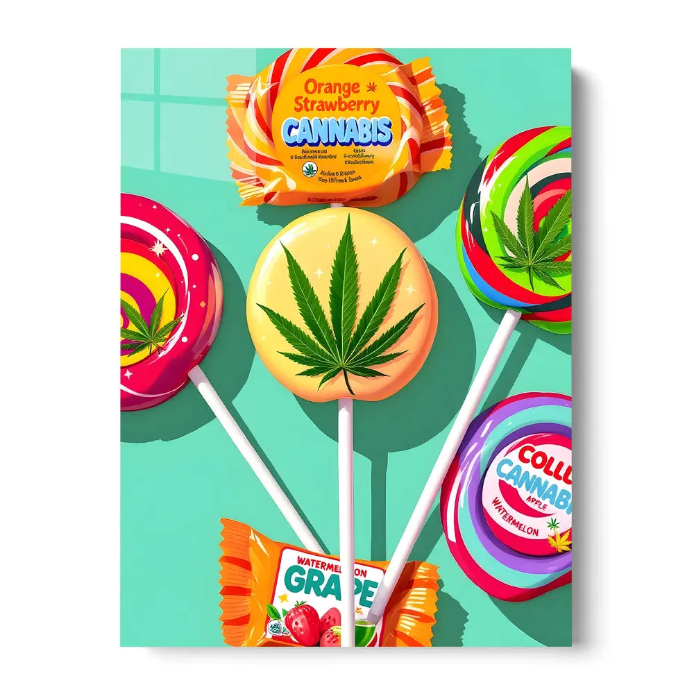 Cannabis Lollipop – Zenz Art, image size:1000x1000