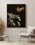 Lion Burning Butterfly