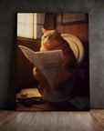 Toilet Cat Newspaper