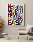 Nothing Worth