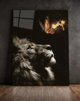 Lion Burning Butterfly