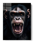 Chimpanzee Black Portrait