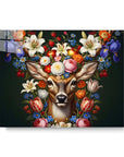 Deer Flower Art