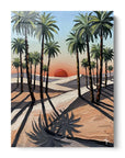 Desert Palm Sunset
