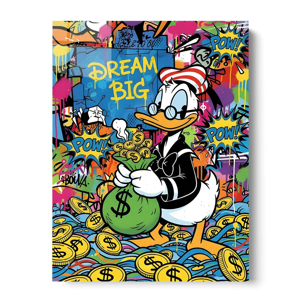 Donald Duck Dream Big – Zenz Art