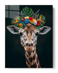 Giraffe Flower Hat