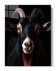 Goat Black Portrait