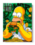 Homer Simpson Money Burger