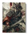 Japanese Wolf Samurai