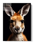 Kangaroo Black Portrait
