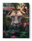 Lion Angry Flowers