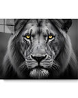 Lion Yellow Eyes
