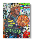 Michael Jordan King Pop Art