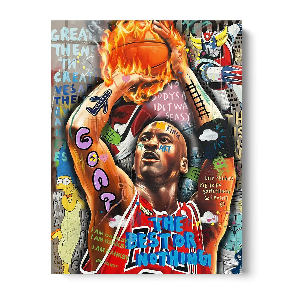 Michael Jordan Pop Art – Zenz Art