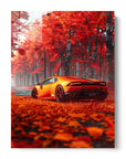 Orange Lamborghini Leaves