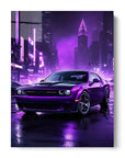 Purple Dodge Challenger