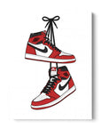 Red White Jordans