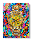 Rolex Graffiti Gold