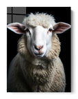 Sheep Black Portrait