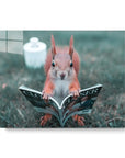 Squirrel Toilet Reading