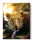 Sunset Leopard