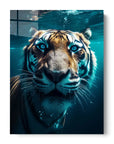 Tiger Underwater Portrait