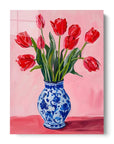 Tulips In Vase
