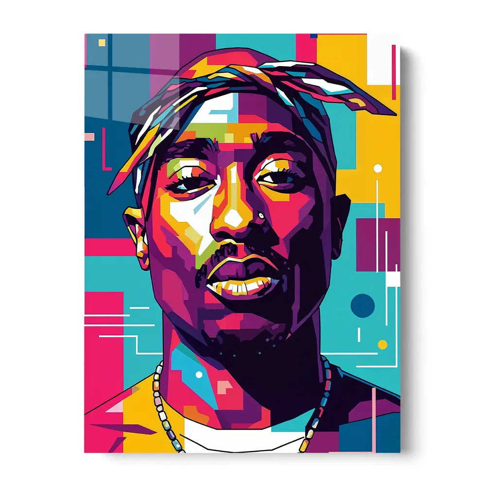 多彩和漢(2pac) Tupac Shakur – Zenz Art