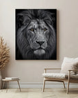 Black And White Lion