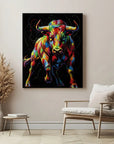 Bull Graffiti Art