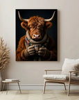 Cozy Highland Cow