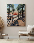 Desert Palm Sunset