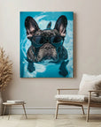 French Bulldog Swimming