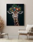 Giraffe Flower Hat