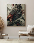 Japanese Wolf Samurai