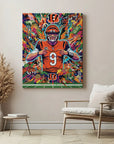 Joe Burrow Pop Art