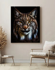 Lynx Black Portrait