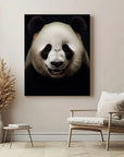 Panda Black Portrait