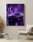 Purple Dodge Challenger