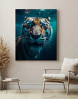 Tiger Underwater Portrait
