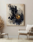 Watercolor Fire Shot