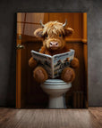 Highland Cow Toilet