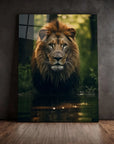 Lion in Water