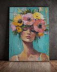 Flower Head Painting