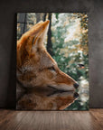 Fox Butterfly Reflection