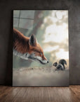 Fox Meets Squirrel