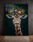 Giraffe Flower Hat