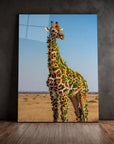 Giraffe Safari Flowers