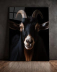 Goat Black Portrait