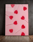 Heart Lollipops